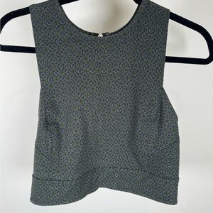 Urban Outfitters Structured Crop Top